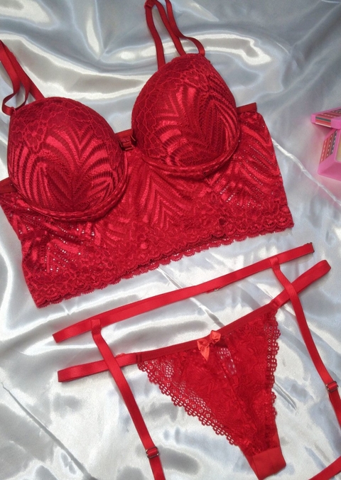 Conjunto Pietra - Vermelho
