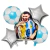 Globo Metalizado Set 5 Piezas - Messi - comprar online