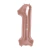Globo Numero Rosa gold 75cm / 30 Pulgadas en internet