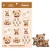 Stickers x2 Planchas - Osito
