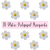 Plato Polipapel x10 Unid - Forma Margarita - comprar online
