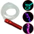 Latigo Led Fibra Optica 180cm - Rojo