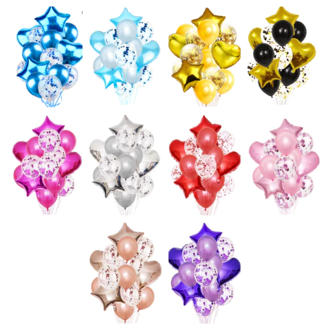 Set 14 Globos - comprar online