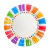 Plato de Polipapel 17cm x6unid - Multicolor - comprar online