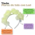 Vincha Flores de Tela con Led - Blanco - tienda online