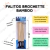 Palitos Brochette 25cm X100 Unid - Bolsa Azul - comprar online