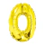 Globo Numero Dorado 80cm / 32 Pulgadas - comprar online