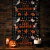 Cortina Brick Wall Halloween - Negro