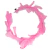 Corona De Plumas Led - Rosa - comprar online