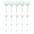 Cake Topper Esferas Gibreadas 20 Piezas - Blanco - comprar online