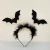Vincha Plumas Halloween - Murcielago en internet
