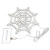 Cartel Luminoso Neon Halloween - Telaraña - comprar online