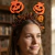 Vincha Flecos Halloween - Calabaza