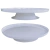 Bandeja con Pie Redonda Plastica 26cm
