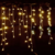 Cortina Led De 144 Luces 300cm X 120cm Con Enchufe - comprar online
