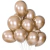 Globo Chrome Yehua 10 Pulg x50 Unid - Champagne