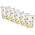 Vaso de Polipapel 266cc x6 Unid - Círculos Dorados
