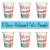 Vaso de Polipapel 266cc x6 Unid - Feliz cumple - comprar online