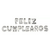 Globo Metalizado Set Frase Feliz Cumpleaños