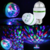 Lampara Led Giratoria Efecto Luminoso + Portalampara Enchufe - comprar online