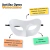 Antifaz Opera Veneciano Liso - Blanco - comprar online