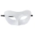 Antifaz Opera Veneciano Liso - Blanco