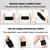 Manga de infravermelho ajustável para terapia corporal em várias partes do corpo, incluindo abdômen, cintura, punhos e braços.