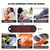 Munhequeira de punho com infravermelho mostrando benefícios para diferentes tipos de dores, como entorse articular, dores musculares, tenossinovite, uso frequente do mouse, pós-operatório e ao segurar o bebê. Imagem inclui medidas de 10 cm por 40 cm do pr