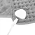 Cinta térmica corporal cinza com conector USB