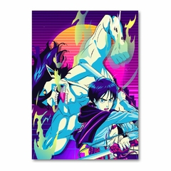 Placa Decorativa Attack on Titan