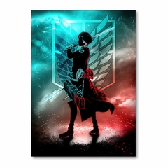 Placa Decorativa Attack on Titan