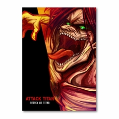 Placa Decorativa Attack on Titan