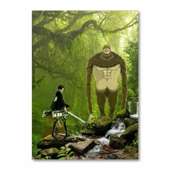Placa Decorativa Attack on Titan