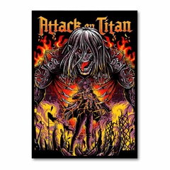 Placa Decorativa Attack on Titan
