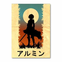 Placa Decorativa Attack on Titan