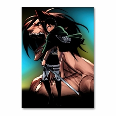 Placa Decorativa Attack on Titan