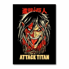 Placa Decorativa Attack on Titan