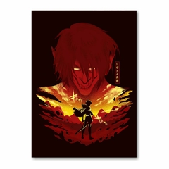 Placa Decorativa Attack on Titan