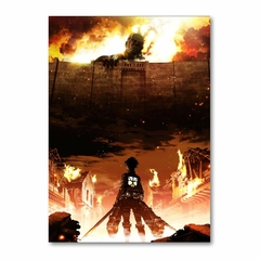 Placa Decorativa Attack on Titan