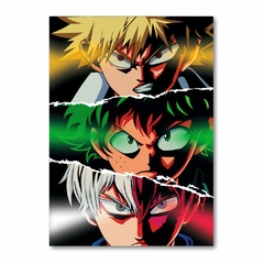 Placa Decorativa Boku no Hero