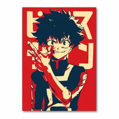 Placa Decorativa Boku no Hero
