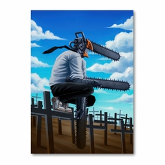 Placa Decorativa Chainsaw Man