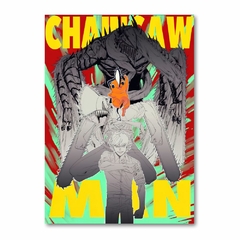 Placa Decorativa Chainsaw Man