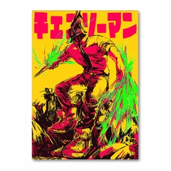 Placa Decorativa Chainsaw Man