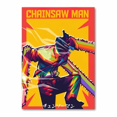Placa Decorativa Chainsaw Man