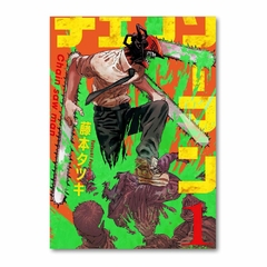 Placa Decorativa Chainsaw Man