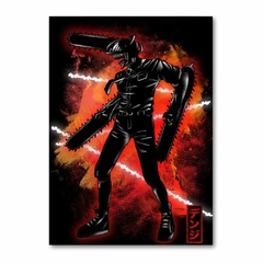 Placa Decorativa Chainsaw Man