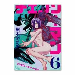 Placa Decorativa Chainsaw Man