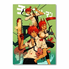 Placa Decorativa Chainsaw Man