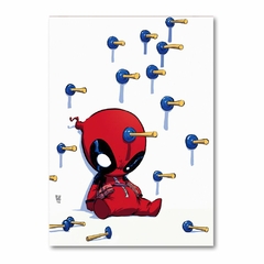 Placa Decorativa Deadpool